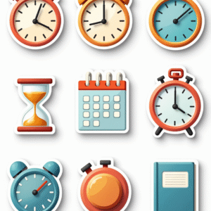 Work & Productivity - Sticker Sheet v9